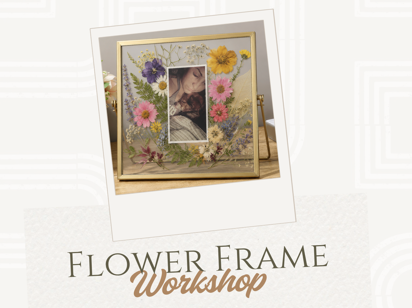 Photo Flower Frame Workshop
