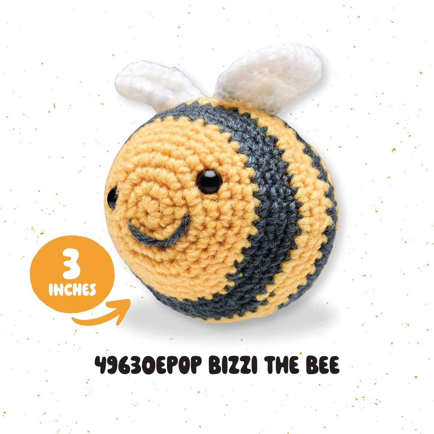 Bucilla ® Amigurumi Crochet Kit – Bizzi Bee 3”