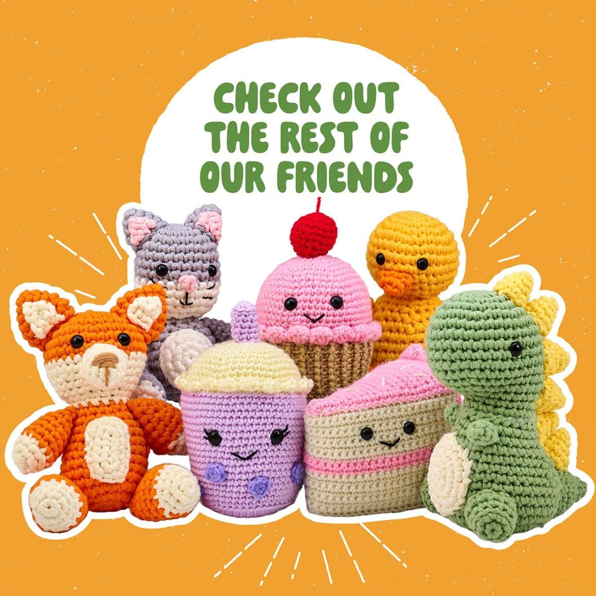 Bucilla ® Amigurumi Crochet Kit - Pete the Pizza 5"