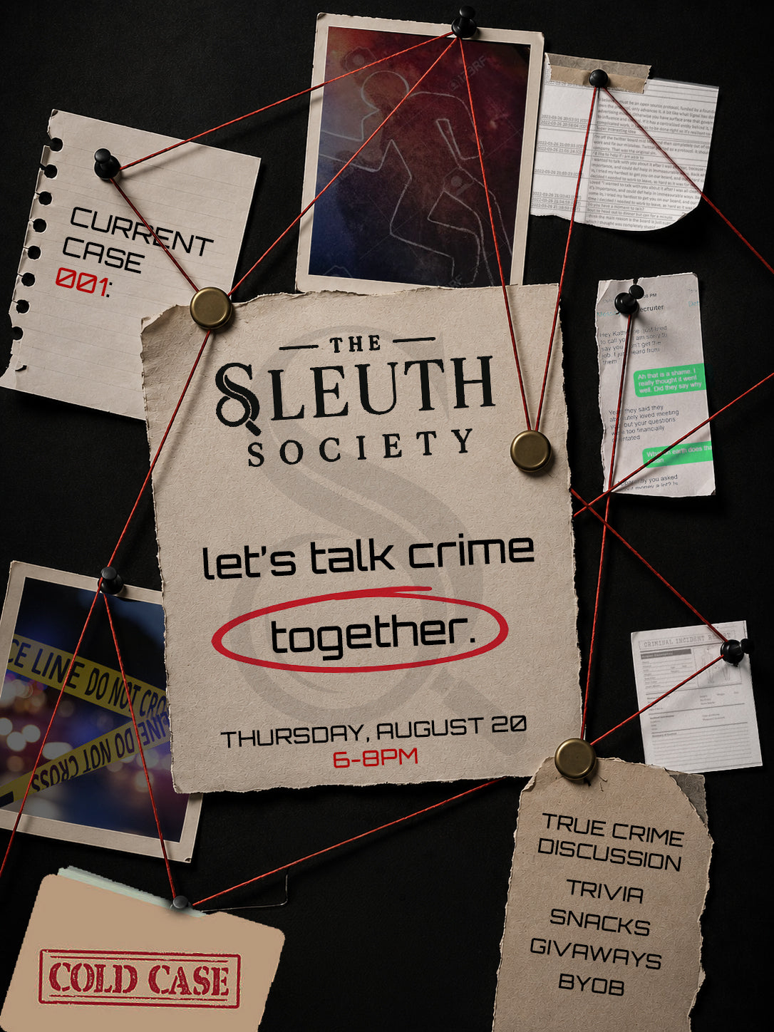 The Sleuth Society: Let's Talk Crime